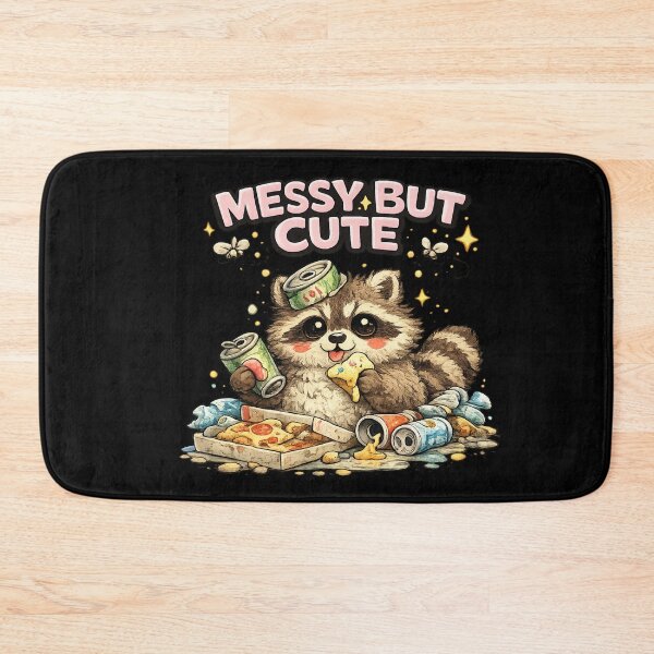 Item preview, Messy But Cute Funny Raccoon designed and sold by Hobby-up.