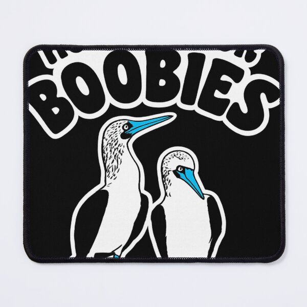 Item preview, Hooray For Boobies Funny Blue Footed Bird Pun designed and sold by ZEtexaxe.
