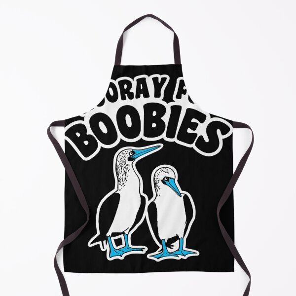Item preview, Hooray For Boobies Funny Blue Footed Bird Pun designed and sold by ZEtexaxe.