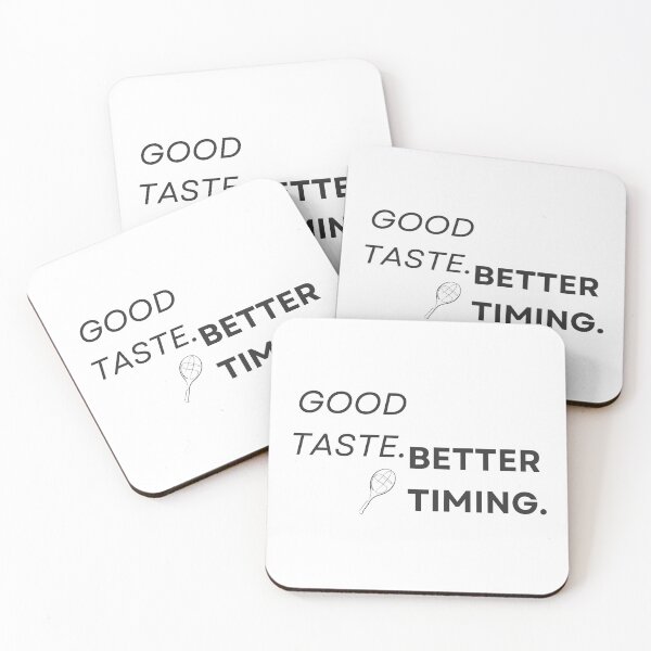 Item preview, Good Taste, Better Timing designed and sold by RunningWhiskers.
