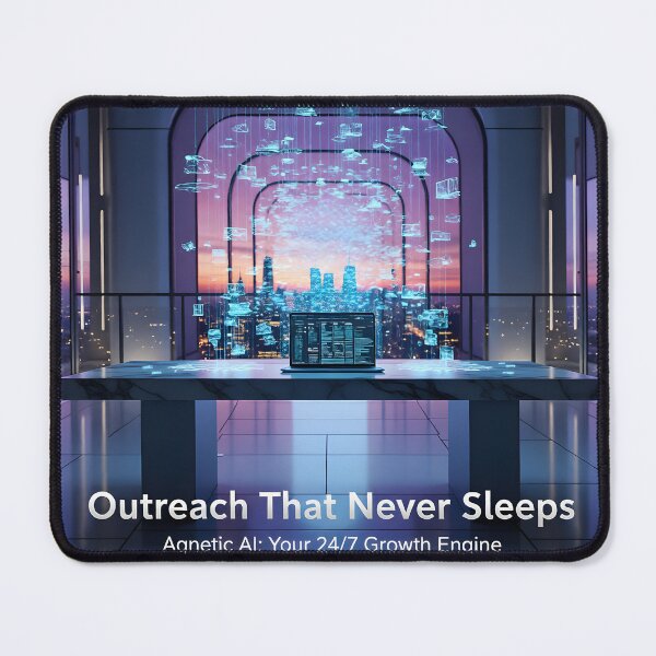 Item preview, The Outreach That Never Sleeps—Agentic AI; Your 24/7 Growth Engine. designed and sold by Creative-RE.