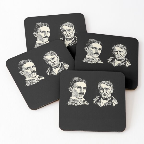 Item preview, AC DC Tesla Edison Science Electricity Parody Humor designed and sold by ZEtexaxe.