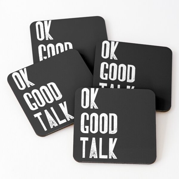 Item preview, Ok Good Talk Sarcastic Humor Introvert Funny Quote designed and sold by RetroMini2026.