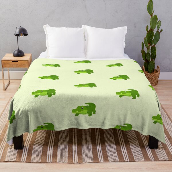 Item preview, Cute Kawaii Crocodile Vinyl Sticker Transparent Background designed and sold by NadDot.