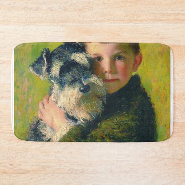 Item preview, Young Boy with His schnauzer designed and sold by lautir.