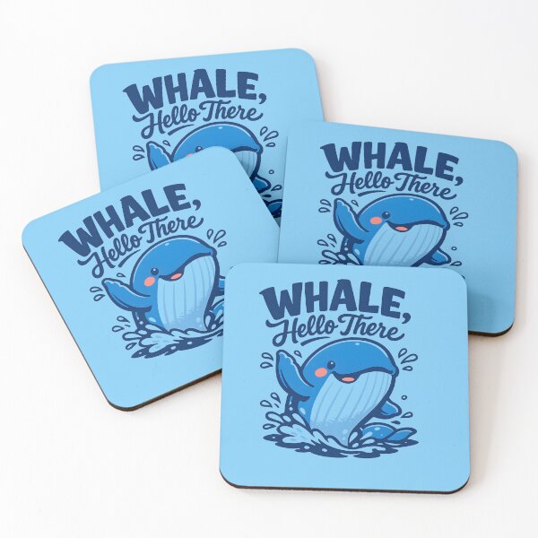 Item preview, Whale, Hello There! designed and sold by KungPowUnicorn.