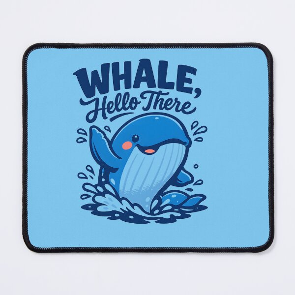 Item preview, Whale, Hello There! designed and sold by KungPowUnicorn.