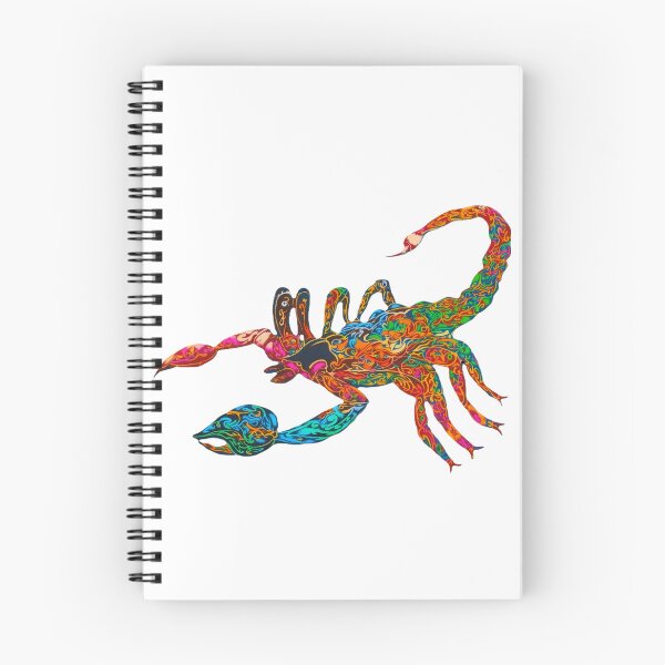 Item preview, Colorful tribal scorpion designed and sold by Guiarte SMS.