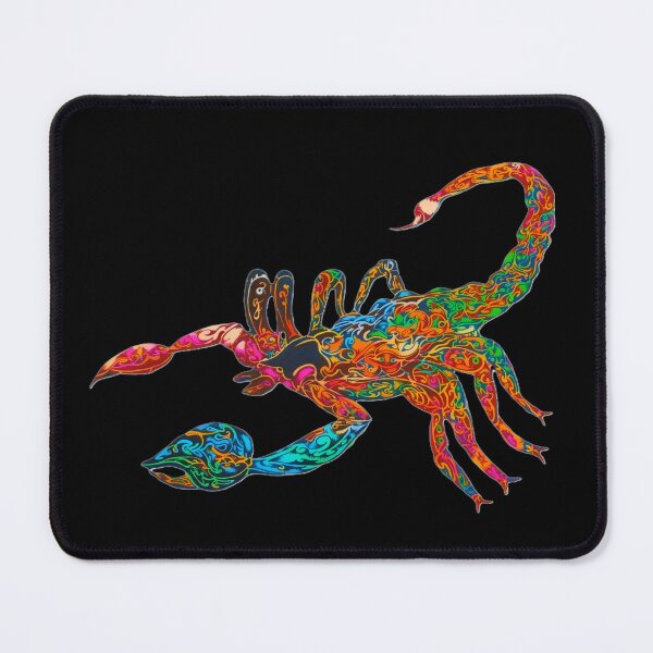 Item preview, Colorful tribal scorpion designed and sold by Guiarte SMS.