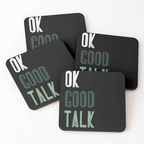 Item preview, Ok Good Talk Sarcastic Quote Introvert Humor designed and sold by RetroMini2026.