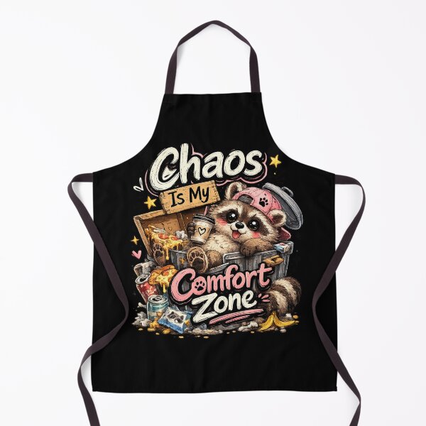 Item preview, Chaos Is My Comfort Zone Trash Panda designed and sold by Hobby-up.
