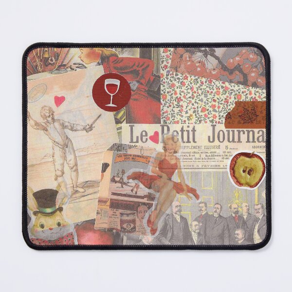 Item preview, Graped red love - Vintage Ephemera Art designed and sold by Morallama.