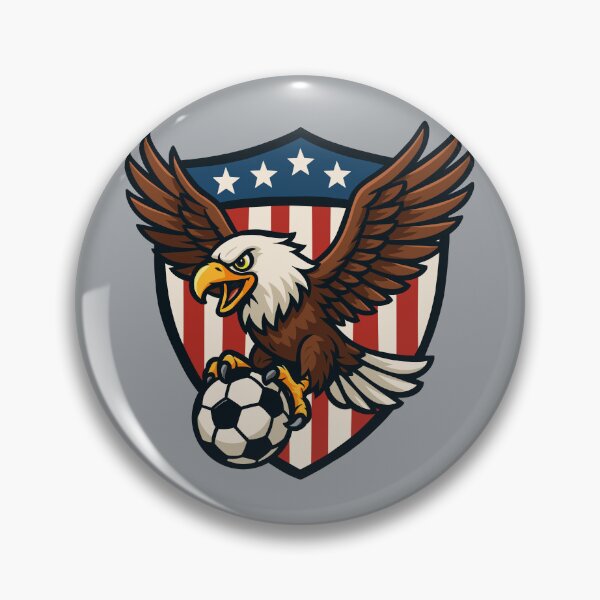 Artikelvorschau, USA Bald Eagle Soccer entworfen und verkauft von Ghost on Toast.