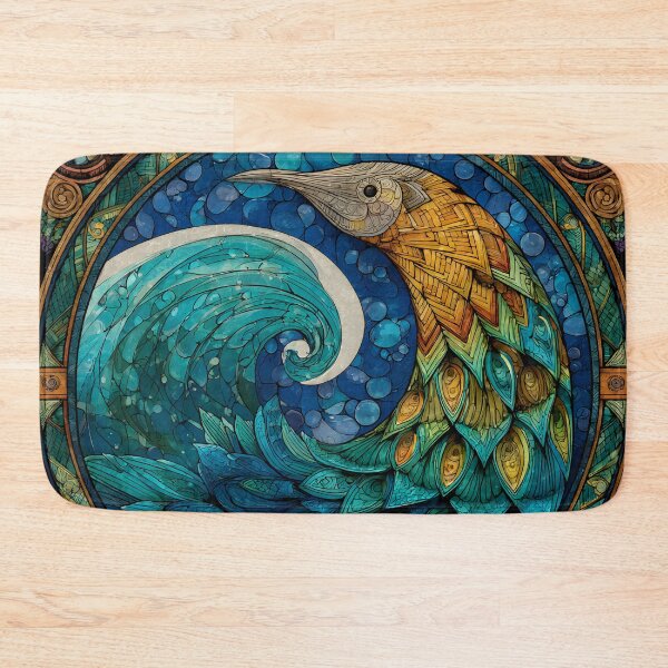 Item preview, New Zealand Māori Paua Pattern Koru Design 910 designed and sold by GrinGalore.