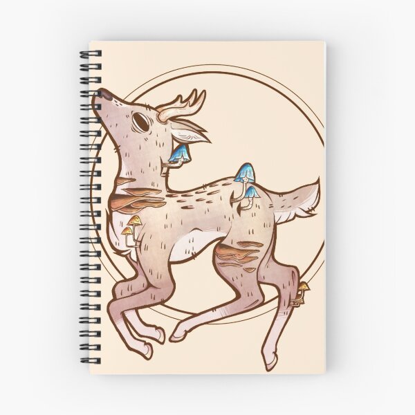 Item preview, mushroom deer designed and sold by barri-pin11.