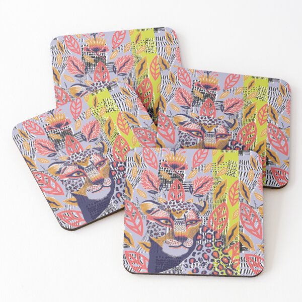 Item preview, Mystic Leopard Jungle Illustration designed and sold by Artsbypbs5.