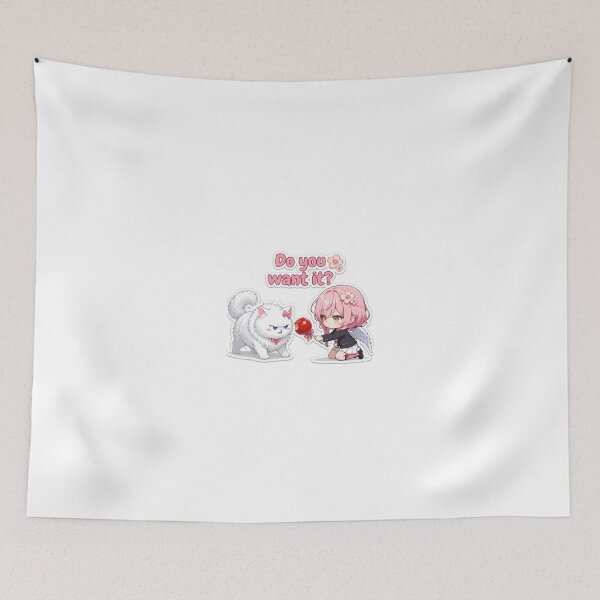 Item preview, Sticker OC novel : Do you want it? designed and sold by Trash-Angel.