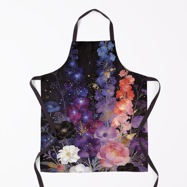 Item preview, Magical Midnight Flowers Bloom designed and sold by soulfulpalette.