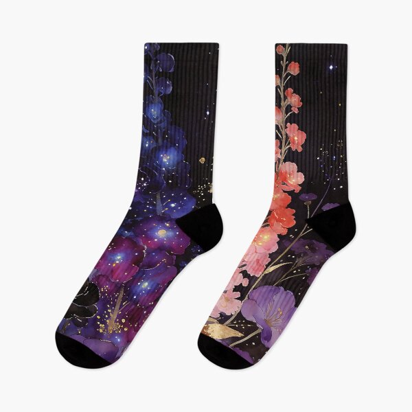 Item preview, Magical Midnight Flowers Bloom designed and sold by soulfulpalette.