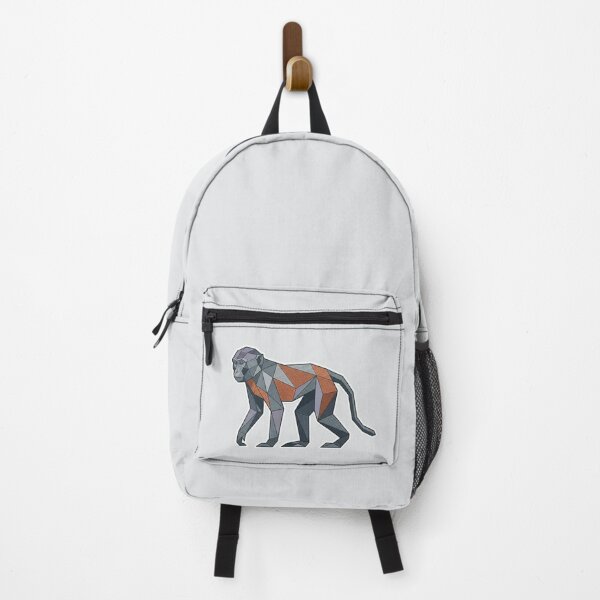 Item preview, Stylized Macaque Sticker – Minimalist Ape Design for Graphic Design Lovers designed and sold by bsbd-action.