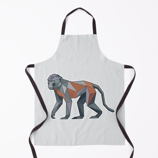 Item preview, Stylized Macaque Sticker – Minimalist Ape Design for Graphic Design Lovers designed and sold by bsbd-action.