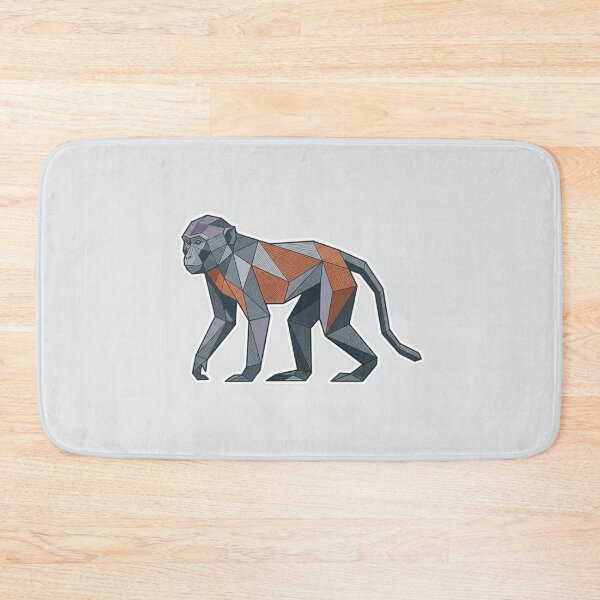 Item preview, Stylized Macaque Sticker – Minimalist Ape Design for Graphic Design Lovers designed and sold by bsbd-action.