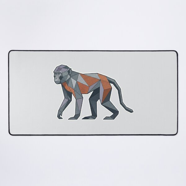 Item preview, Stylized Macaque Sticker – Minimalist Ape Design for Graphic Design Lovers designed and sold by bsbd-action.