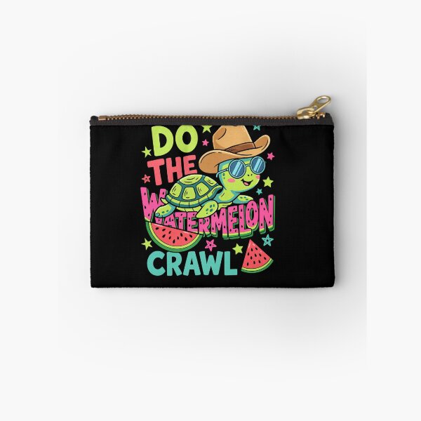 Item preview, Do The Watermelon Crawl Cowboy Turtle Summer designed and sold by FreshVibe Prints.