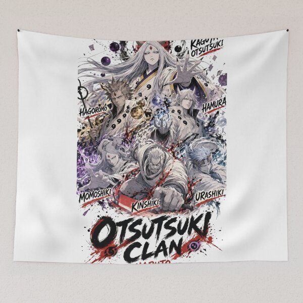 Item preview, Otsutsuki Clan Ultimate Anime Collage | Kaguya Otsutsuki, Momoshiki, Kinshiki, Urashiki & Hagoromo  designed and sold by Dyan4.