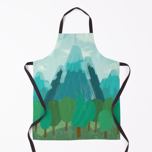 Item preview, The Quiet Peaks: Emerald Mountain Landscape designed and sold by MissSairung.