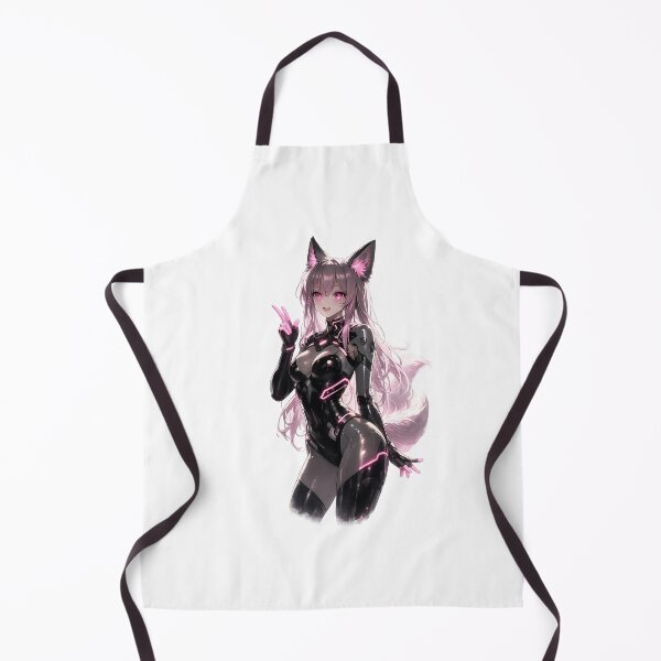 Item preview, Cyber Fox Anime Girl Shirt | Neon Kitsune Cyberpunk Aesthetic designed and sold by AnimDream .