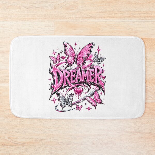 Item preview, Dreamer Y2K Pink Liquid Chrome Butterfly Graphic designed and sold by Mr Lee.
