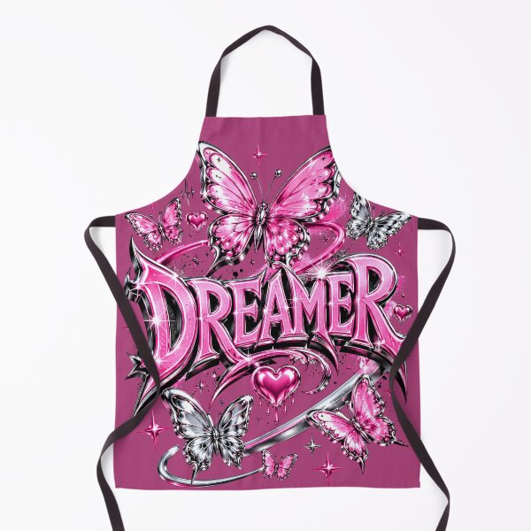 Item preview, Dreamer Y2K Pink Liquid Chrome Butterfly Graphic designed and sold by Mr Lee.