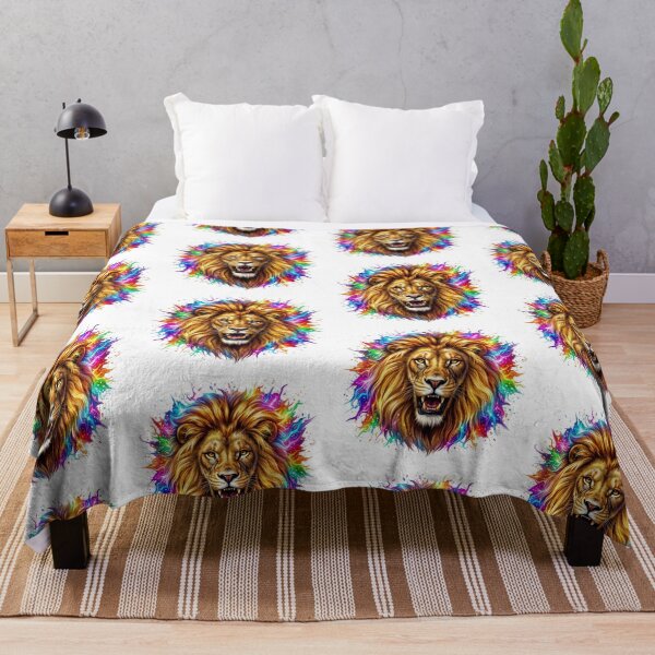 Item preview, Dramatic Lion Head Fantasy Art designed and sold by Marcu Ioachim.