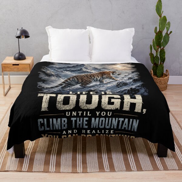 Item preview, Climb the Mountain and You Can Do Anything designed and sold by nikkolaus.