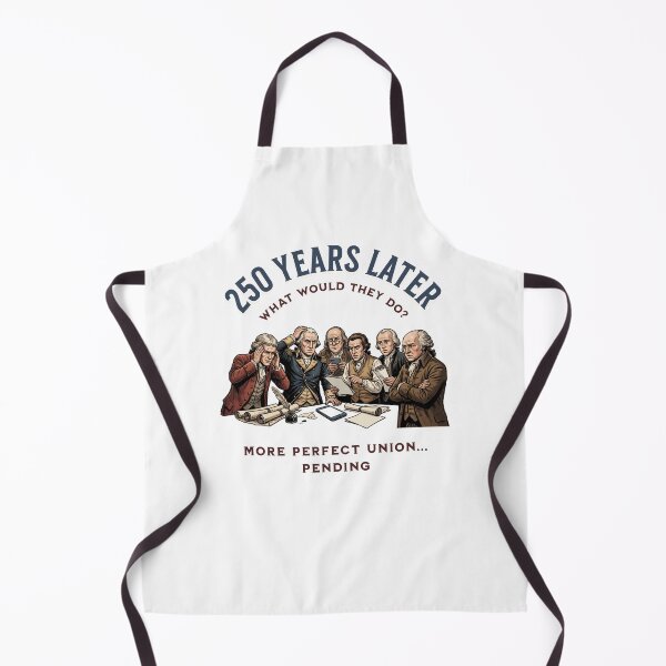 Item preview, 250 Years Later Founding Fathers Ponder U.S. History designed and sold by AntiqueImages.
