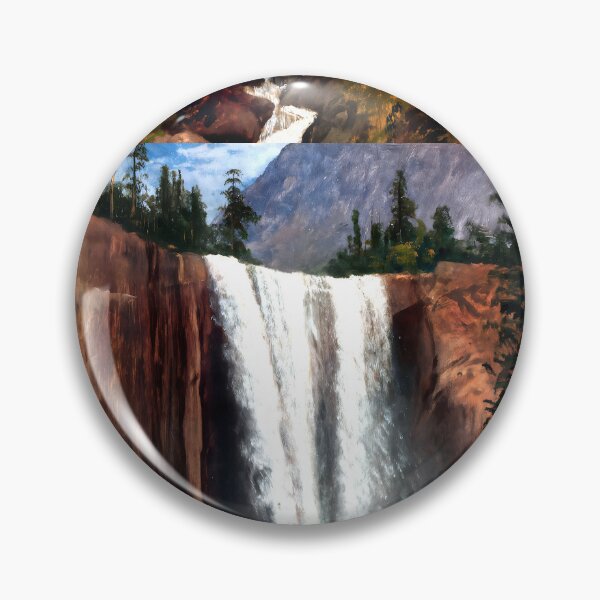 Item preview, Vernal Falls, Yosemite - Albert Bierstadt designed and sold by Jon-Baran.