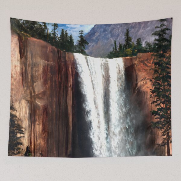 Item preview, Vernal Falls, Yosemite - Albert Bierstadt designed and sold by Jon-Baran.