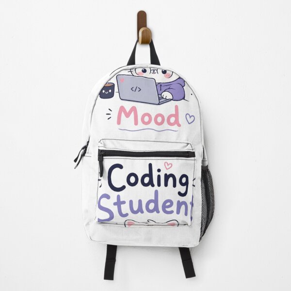 Item preview, Coding Student Mood Cute Kawaii Programmer Cat Design designed and sold by Sanika arts .