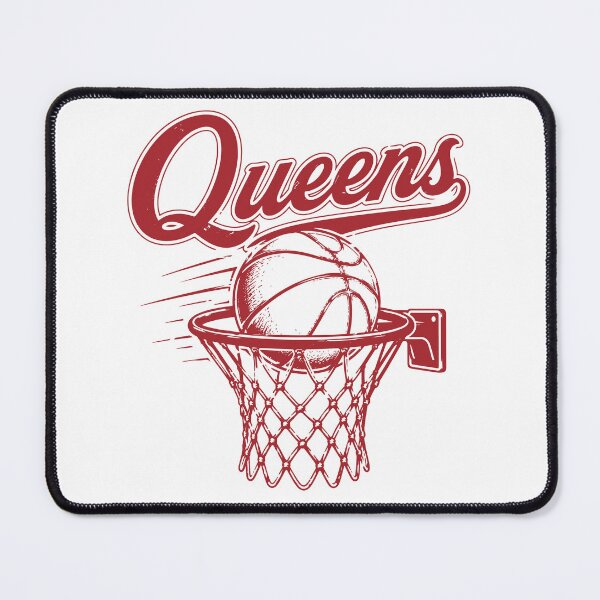 Item preview, Queens Retro Basketball Hoop designed and sold by FlashCraft Design.