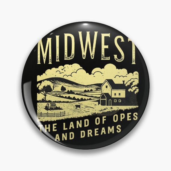Item preview, Midwest The Land Of Opes And Dreams Funny Pride designed and sold by ZEtexaxe.