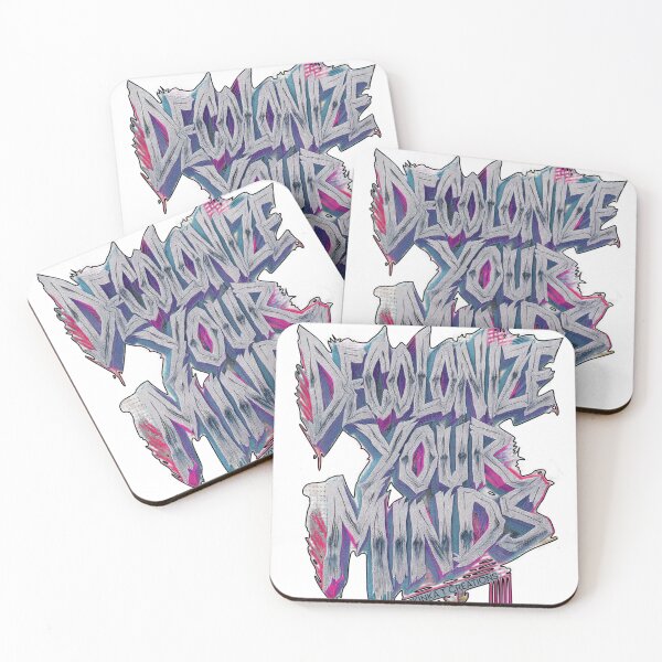 Item preview, Decolonize Your Minds 80's designed and sold by kinkatstyle.