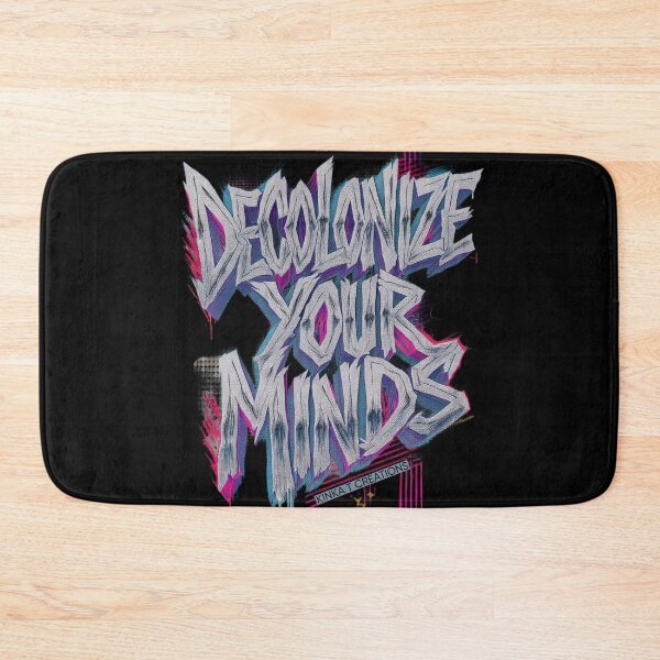 Item preview, Decolonize Your Minds 80's designed and sold by kinkatstyle.