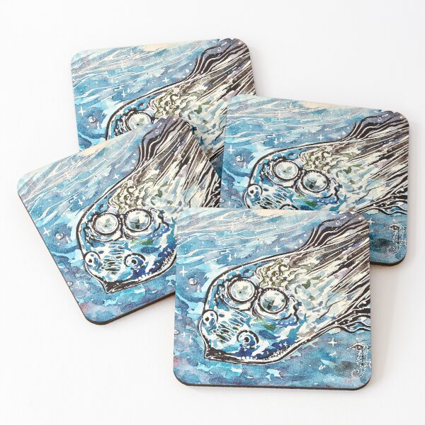 Item preview, Goblin fish, deep-sea creature designed and sold by Inkhov Art.