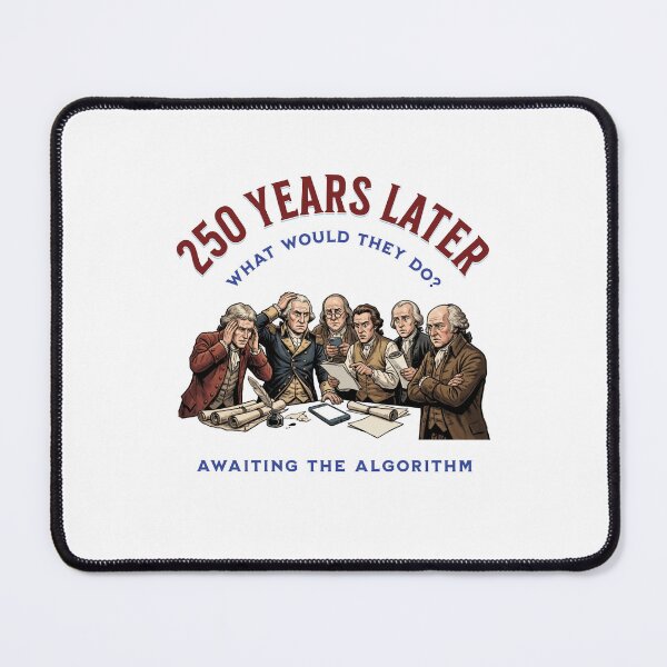 Item preview, USA 250 Founding Fathers Awaiting Algorithm designed and sold by AntiqueImages.