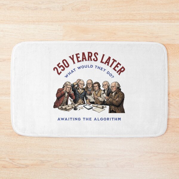 Item preview, USA 250 Founding Fathers Awaiting Algorithm designed and sold by AntiqueImages.