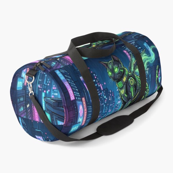 Item preview, Neon Cyber Kitty: Neo Tokyo Guardian designed and sold by Neo Tokio.