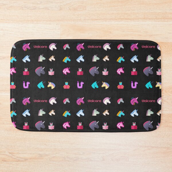 Item preview, Colorful Unicorn Emoji Pattern: Cute Minimalist Fantasy Icon Sticker Pack designed and sold by Yasmine Mohammed.