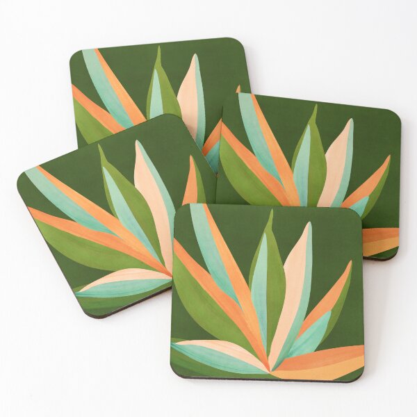 Item preview, Colorful Desert Agave Plant Painting  designed and sold by Enchanted Adventure .