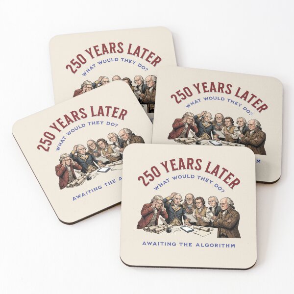 Item preview, Founding Fathers Modern Tech Algorithm USA 250 designed and sold by AntiqueImages.